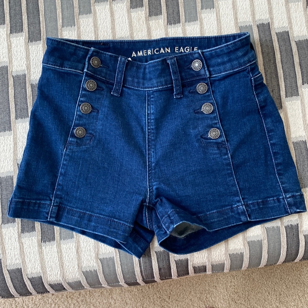 American Eagle, size 4, dark blue